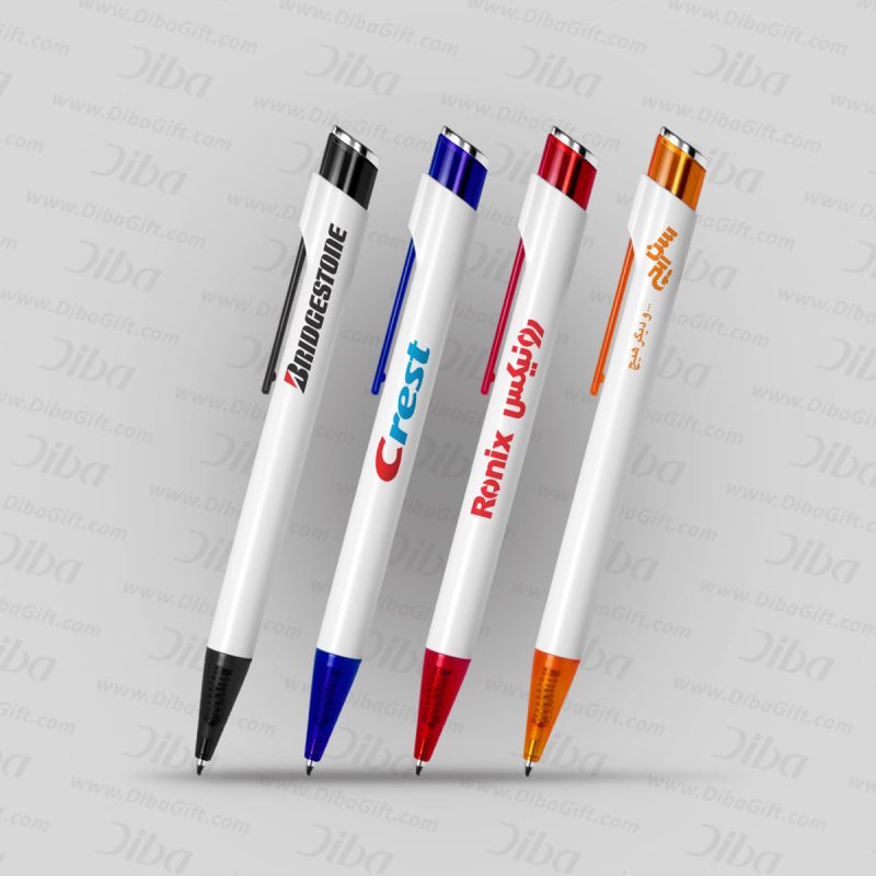 white-lotus-plastic-promotional-pen-421